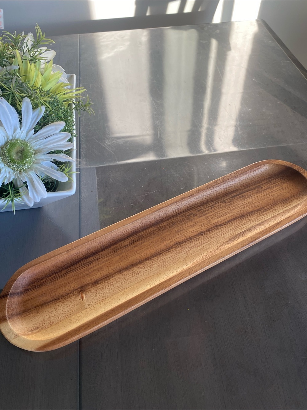 Bamboo Charcuterie Board food serving home decorative